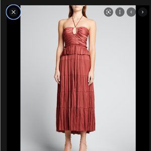 NWT Ulla Johnson Evanthe Dress Size 4 Desert Rose